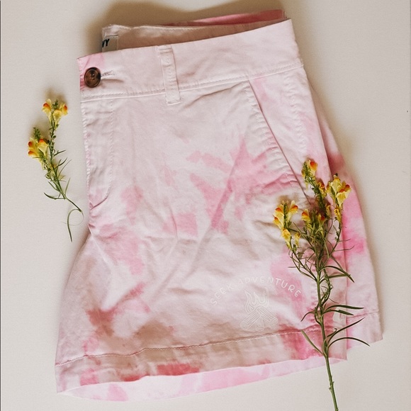 Old Navy Pants - Pink Tie Dye Shorts!